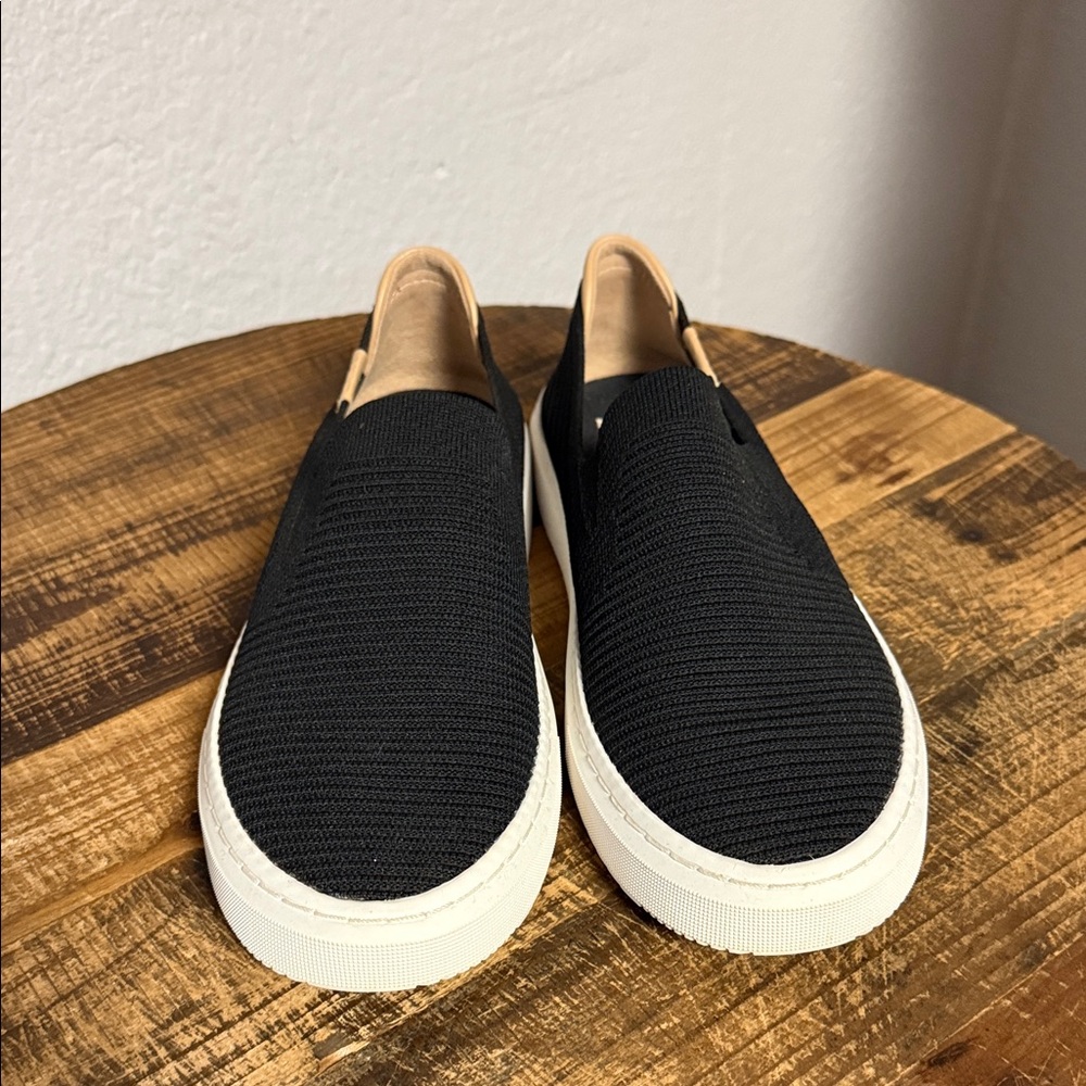 UGG Black and White Women's Slip-On Loafers